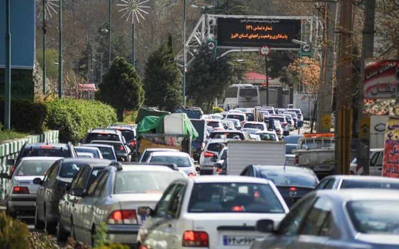 وضعیت ترافیکی راه‌های البرز | ۱۷ دیماه