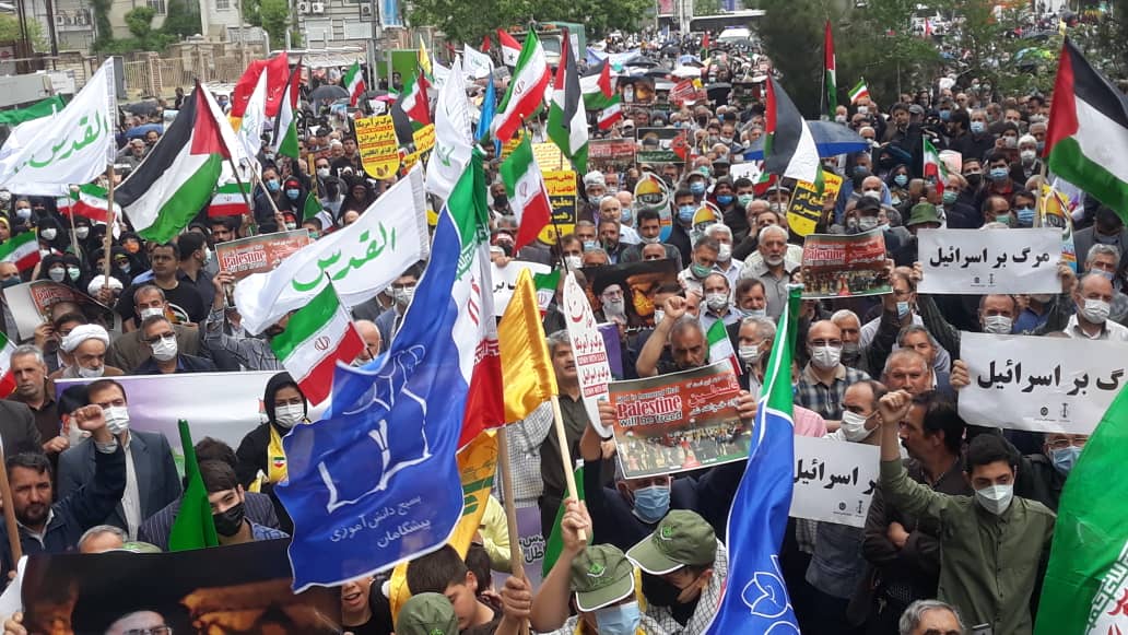 برگزاری راهپیمایی روز قدس ۱۴۰۱ در استان البرز